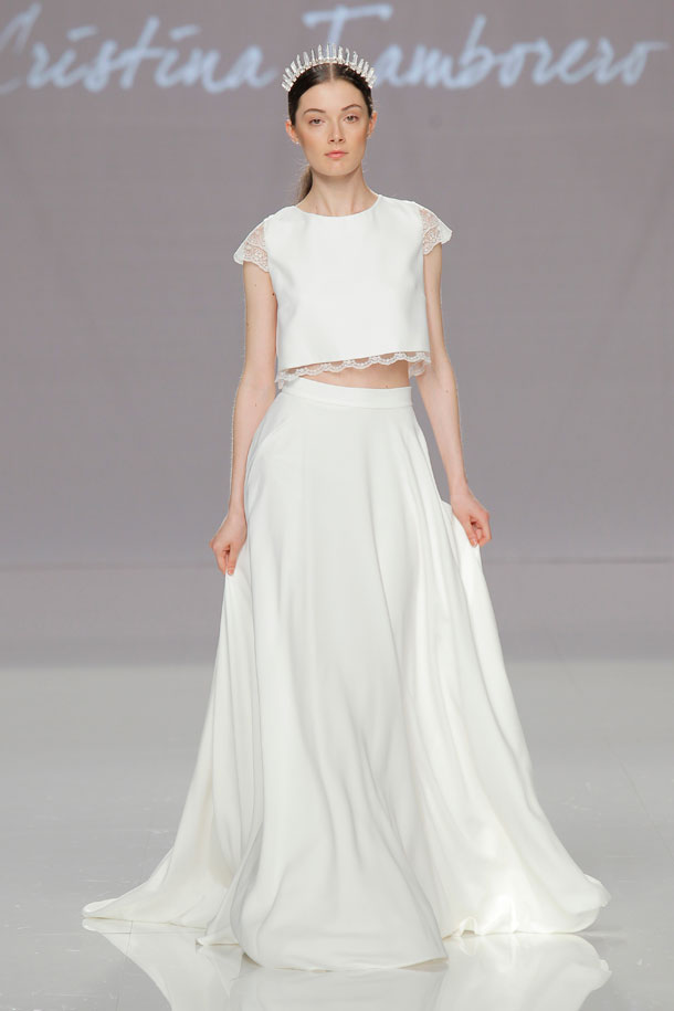 ilovebrides.pt Cristina Tamborero 2018 Barcelona Bridal Fashion Week 2017